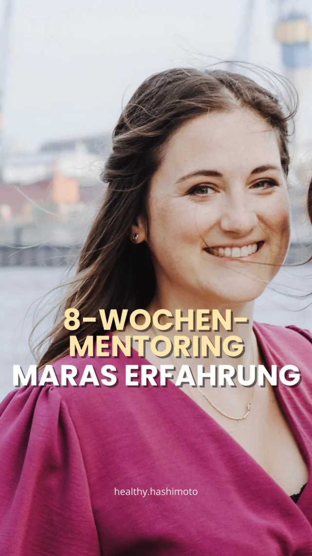 „Rückblickend wünschte ich mir, ich hätte das Healthy Hashimoto Mentoring schon früher gemacht. Dadurch hätte ich gute 3.000-4.000 Euro an unnötigen Untersuchungen sparen können“, sagt Teilnehmerin Mara.

Das Healthy Hashimoto Mentoring spart langfristig Geld, denn du weißt danach genau, was du tust. Nur noch bis 23:59 Uhr kann gebucht werden – danach ist bis Oktober zu. 

Kommentiere „info“ und ich sende dir den Buchungslink und alle Infos direkt per PN zu.

#hashimoto #schilddrüse #autoimmunkrankheit #hormonbalance